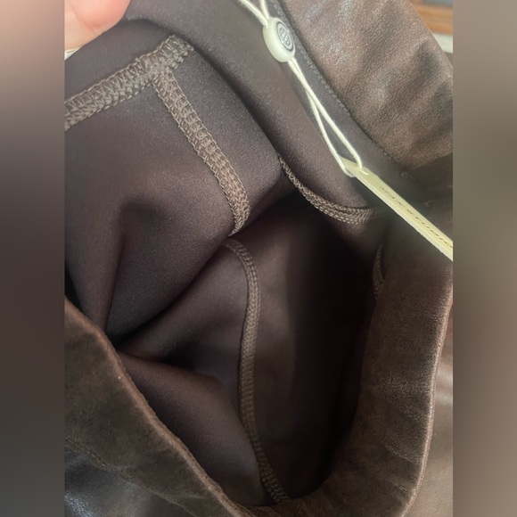 🤎Max Studio Casual leggings /Pants Women’s Size XS BrownNWT🤎 - Picture 9 of 10